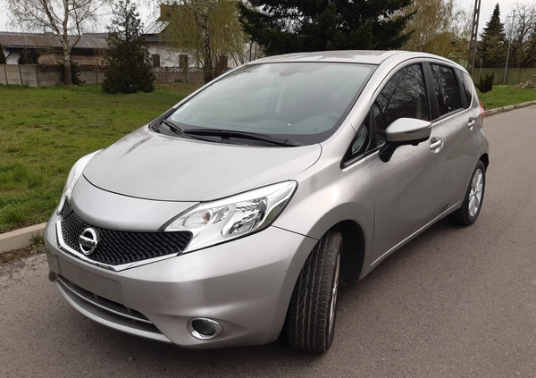 Nissan Note cena 25800 przebieg: 31000, rok produkcji 2016 z Krzanowice małe 326